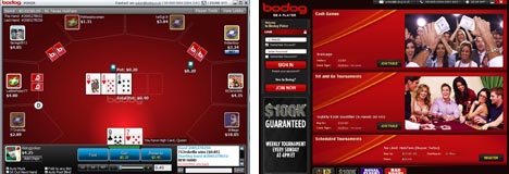 bodog tables red