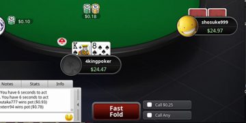 closeup of Zoom Poker on PokerStars